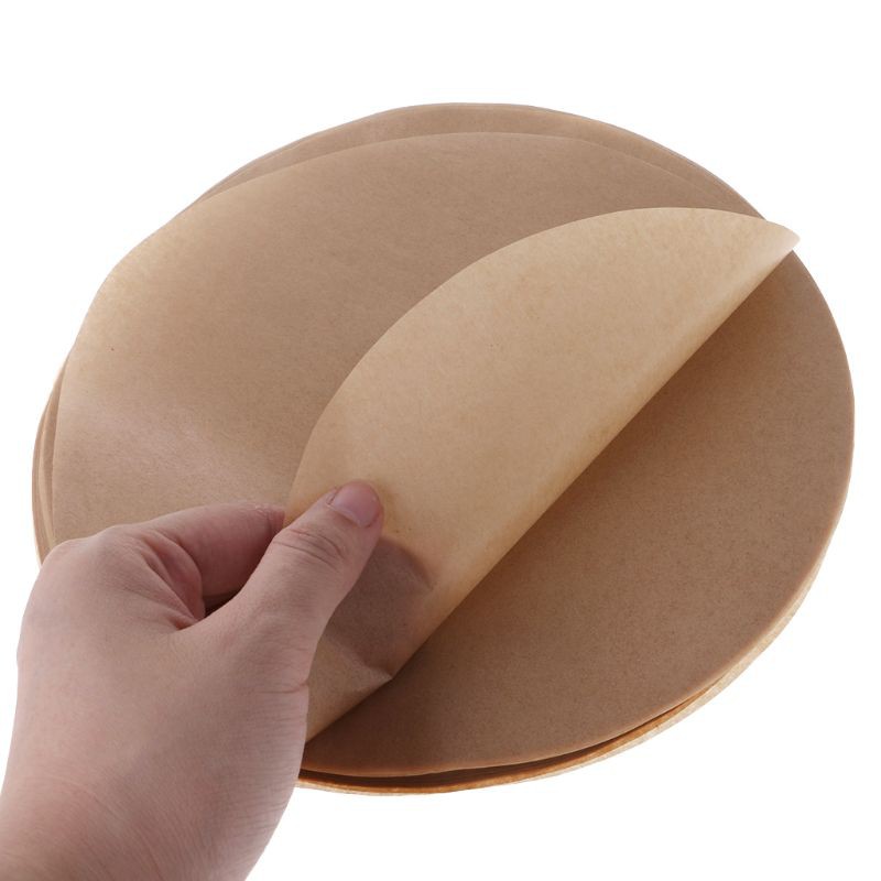 Set 100 giấy nướng bánh 8 inch chống dính