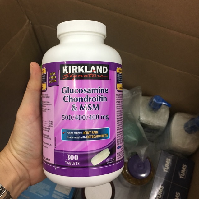 🌼 Kirkland Glucosamine Chonrotine MSM