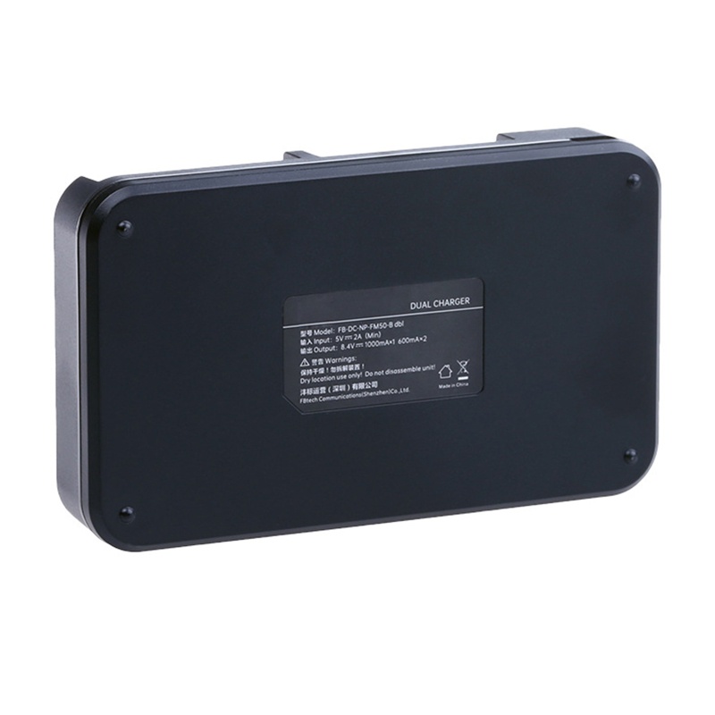 Bộ Sạc Pin Hai Cổng NP-FM50 NP-FM55H NP-FM500H