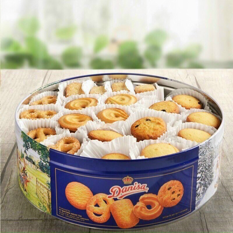 BÁNH QUY 🍪 BƠ ĐAN MẠCH DANISA  681gr CHÍNH HÃNG ( HỘP LỚN)