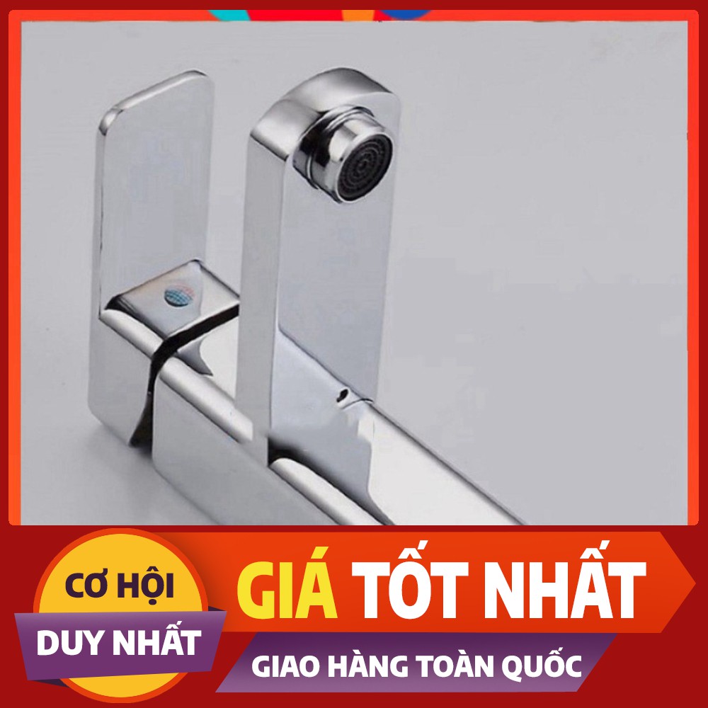 Vòi chậu rửa mặt, Vòi lavabo nóng lạnh chậu dương bàn cao cấp SNL 29 - tặng đôi dây cấp inox