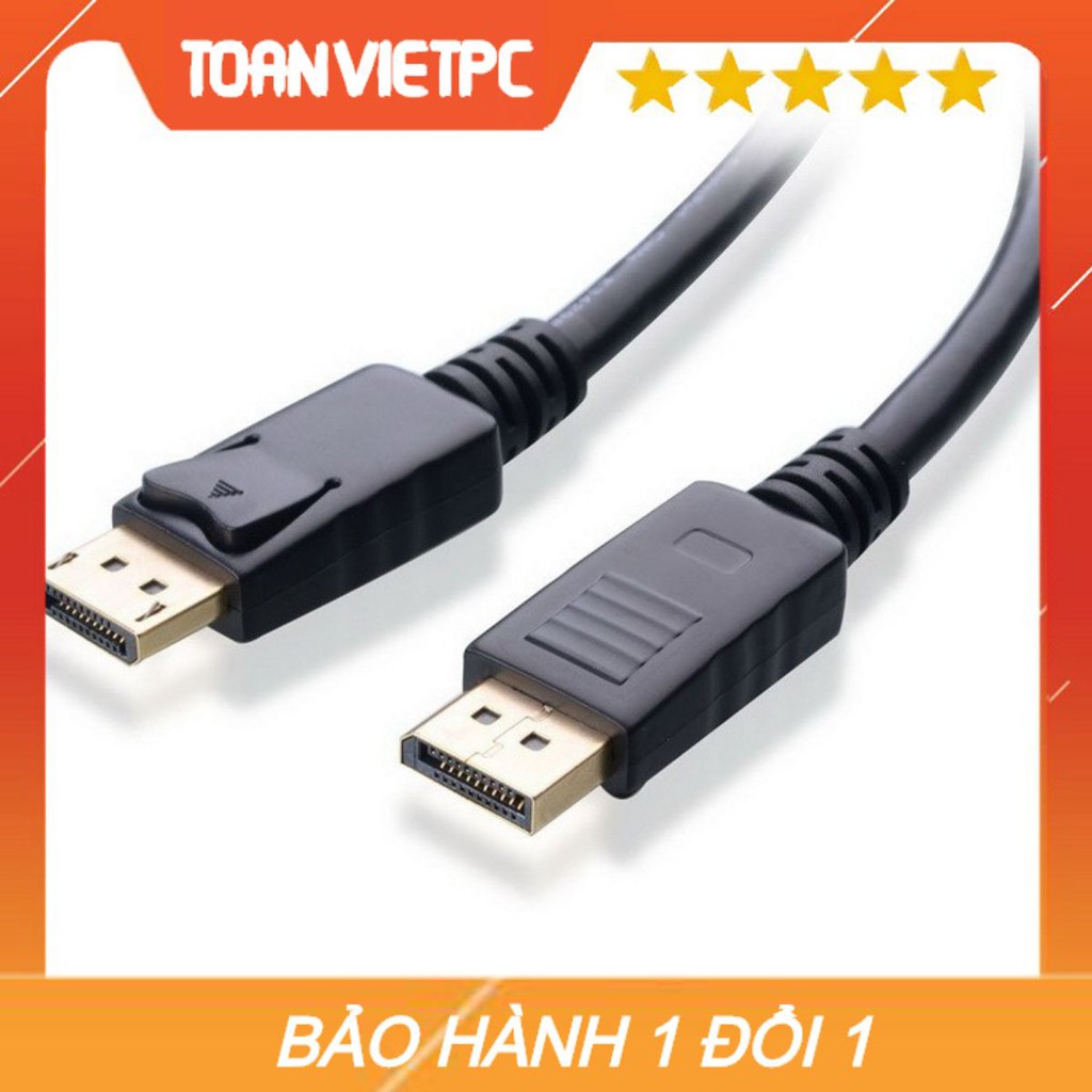 Dây cáp displayport 2 đầu đực dài 80cm