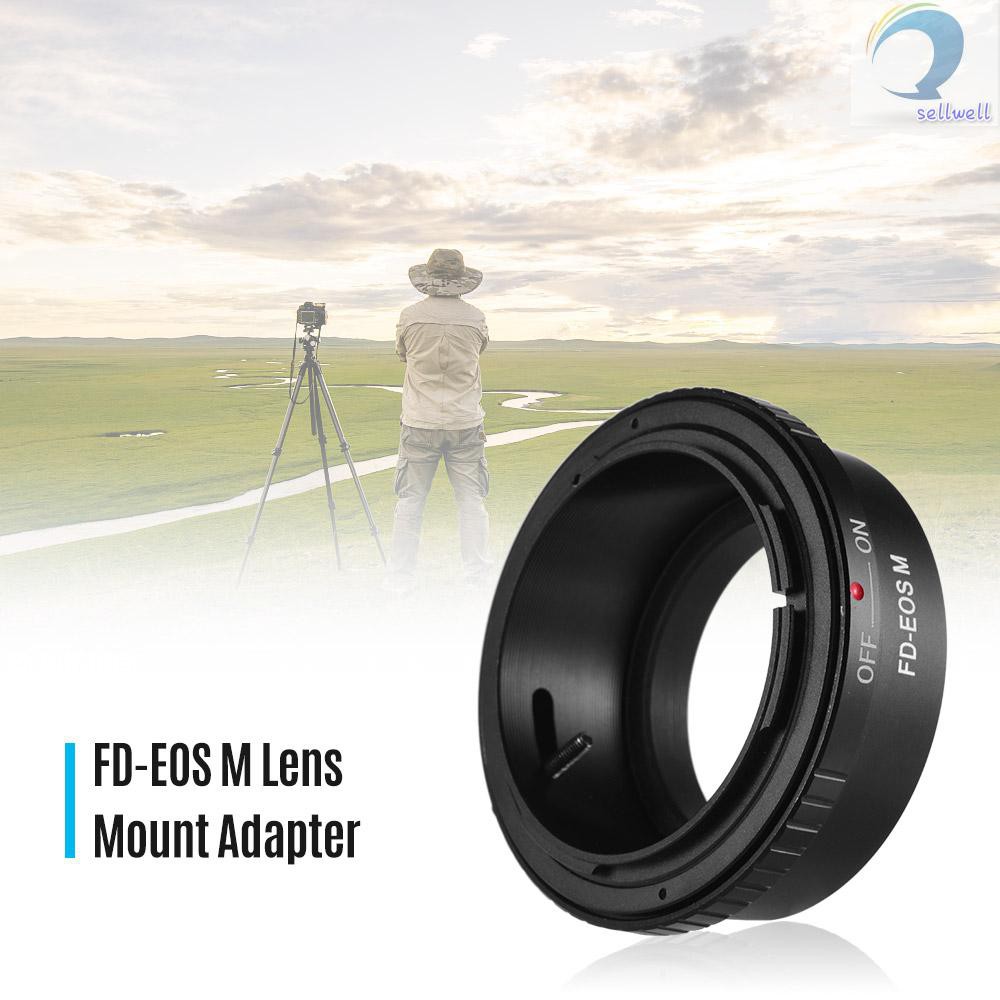 Ngàm Chuyển Ống Kính Fd-Eos M Cho Máy Ảnh Eos M M2 M3 M5 M6 M10 M50 M100