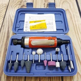 Bộ máy mài hơi thẳng,mài lỗ hơi khí nén 15 chi tiết