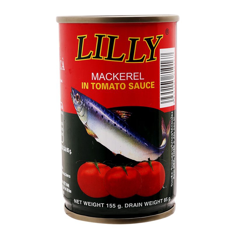 Cá nục sốt cà Lilly 155g (Date 2023)