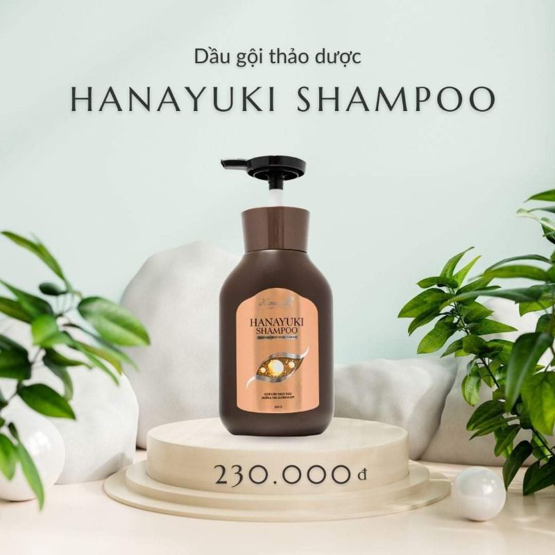 [CHÍNH HÃNG 💯%-Date 2026] DẦU GỘI HANAYUKI SHAMPOO 300ML