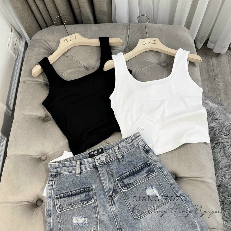 [Mã WASKT410K giảm 10K đơn 50K] ANU243 - ÁO BA LỖ ZIP NỮ NGẮN 2 MÀU | BigBuy360 - bigbuy360.vn