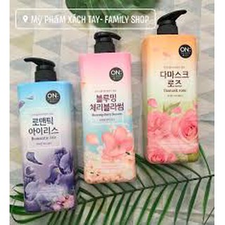 Sữa tắm On The Body Damask Rose 900ml