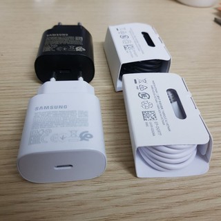 Combo bộ cáp sạc Samsum 25W S10 5G - Chính hãng