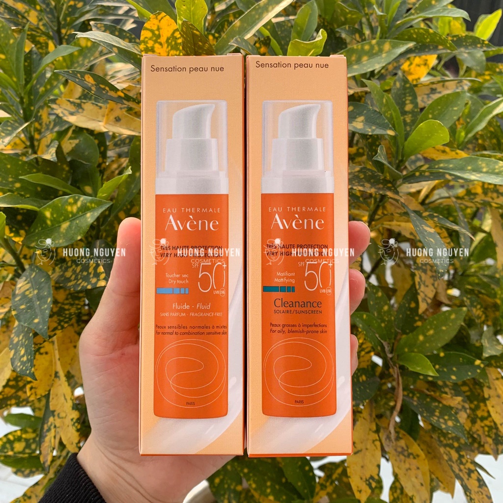 Kem Chống Nắng Avene Dry Touch Fluide SPF50+ 50ml / Avene Mattifying Cleanance SPF50+ 50ml