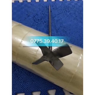 Đũa khuấy 4 cánh Inox 304 nâng năng suất máy khuấy mỹ phẩm 160W - 1 cái - Xumiso
