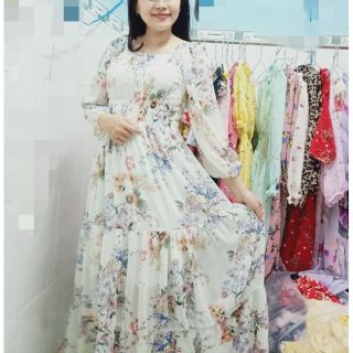 Combo Đầm maxi hoa c Quyên