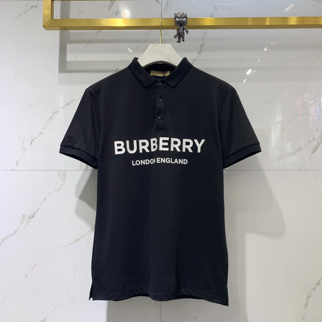 Burberr Áo thun cotton tay ngắn in logo  thời trang dành cho nam 2020 polo | BigBuy360 - bigbuy360.vn