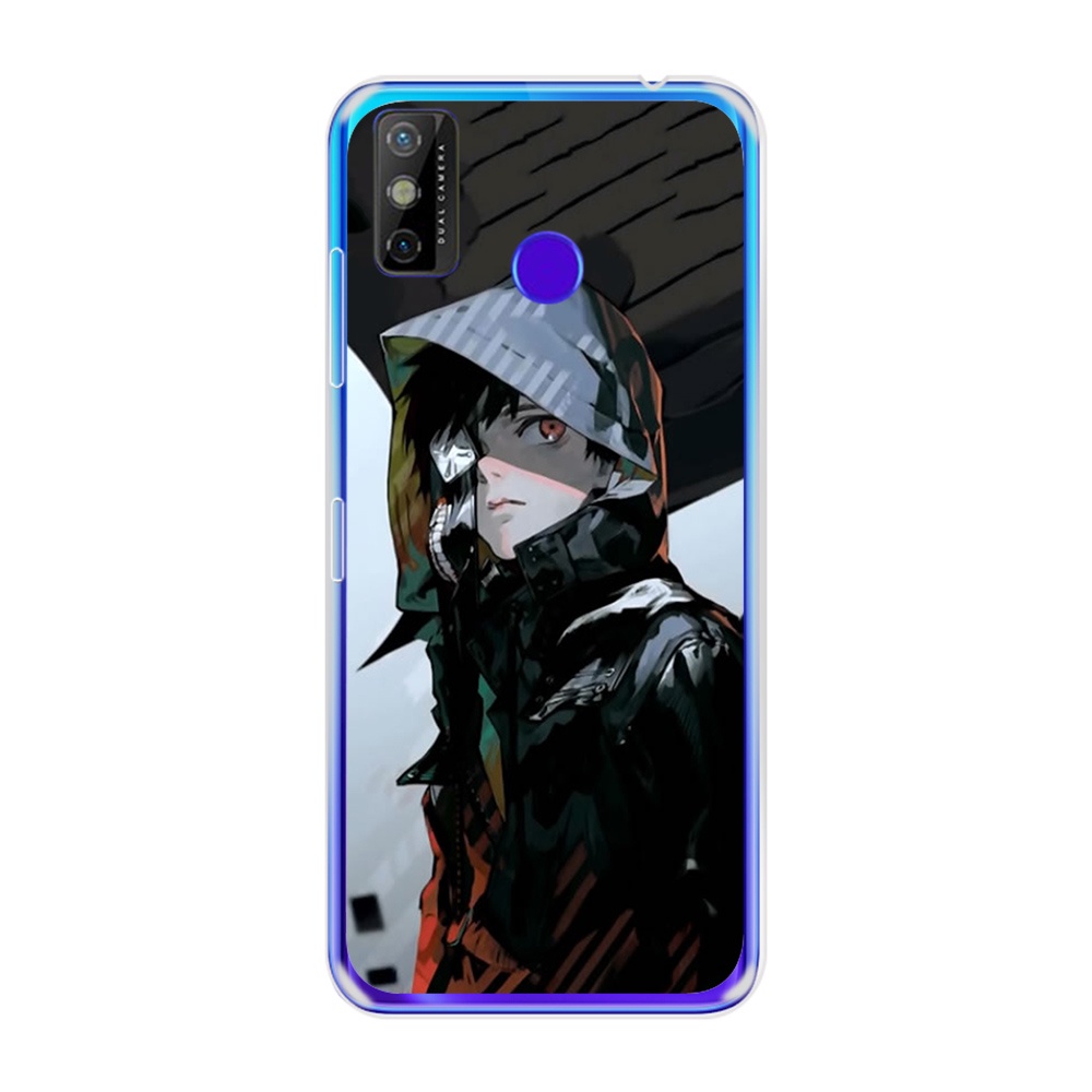 Ốp điện thoại TPU mềm trong suốt hình anime Tecno Spark 6 Go 2020 7 Pova 2 Camon 16 17 Pro 17P KE5 KE7