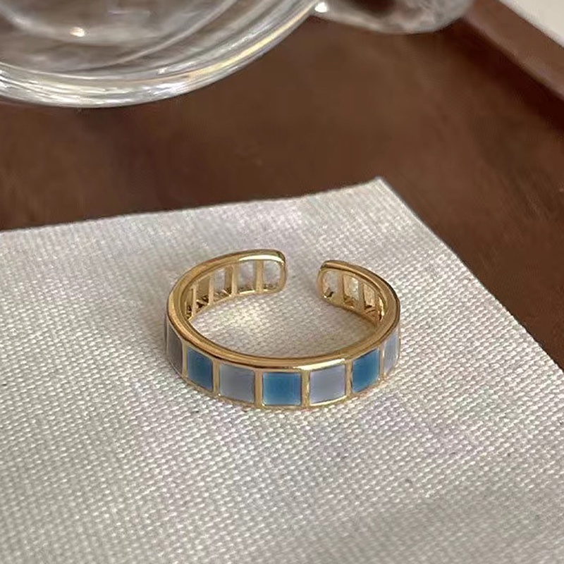 Nhẫn Hình Vỏ Sò Đính Đá Zircon Có Thể Điều Chỉnh Phong Cách Thời Trang Vintage