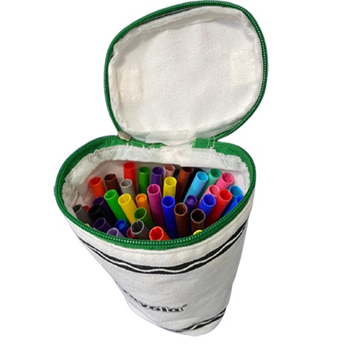 [Hàng tặng] Túi vải đựng bút màu Crayola