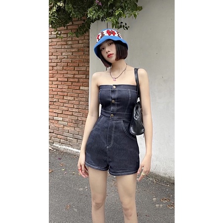 FINNS | Bộ liền thân jeans Lari Jum