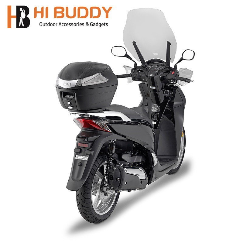 Thùng Xe Givi B34NT – 34 lít Chứa Được Mũ 3/4 Bản Mới Nhất Năm 2018