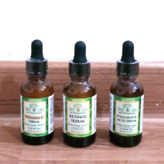 Bộ 3 serum chống lão hóa, cấp ẩm Tree Of Life (Retinol, Vitamin C, Hyaluronic Acid)