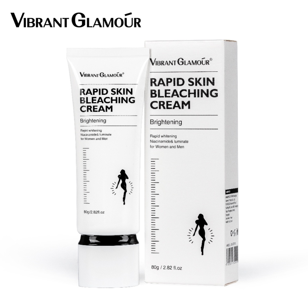 Kem dưỡng trắng da toàn thân VIBRANT GLAMOUR 80g dưỡng ẩm làm sáng da 10% Niacinamide