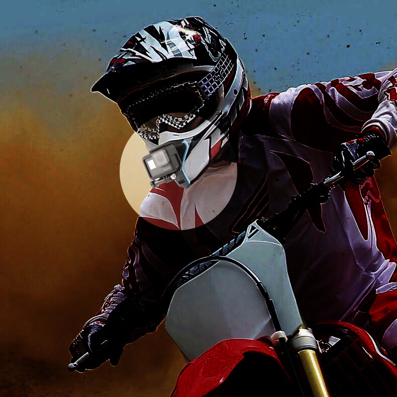 Mount gắn Gopro lên cằm mũ, nón bảo hiểm fullface. | BigBuy360 - bigbuy360.vn