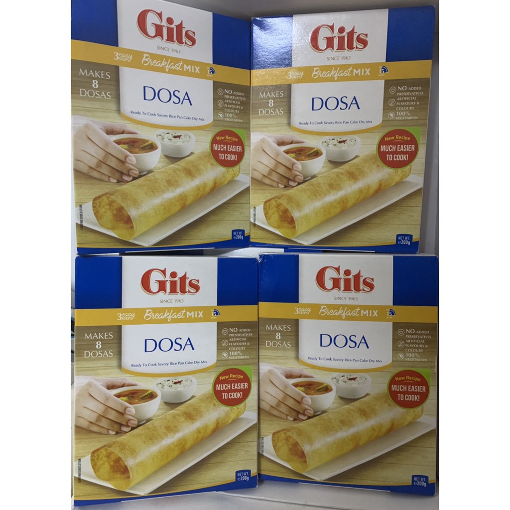 Bột làm bánh Ấn Độ Gits Dosai 200gm