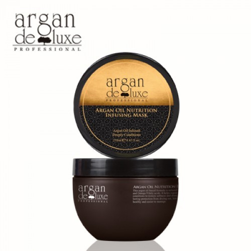 HẤP DẦU ARGAN DELUXE PHỤC HỒI LÀM MỀM MƯỢT TÓC CANADA 250ML