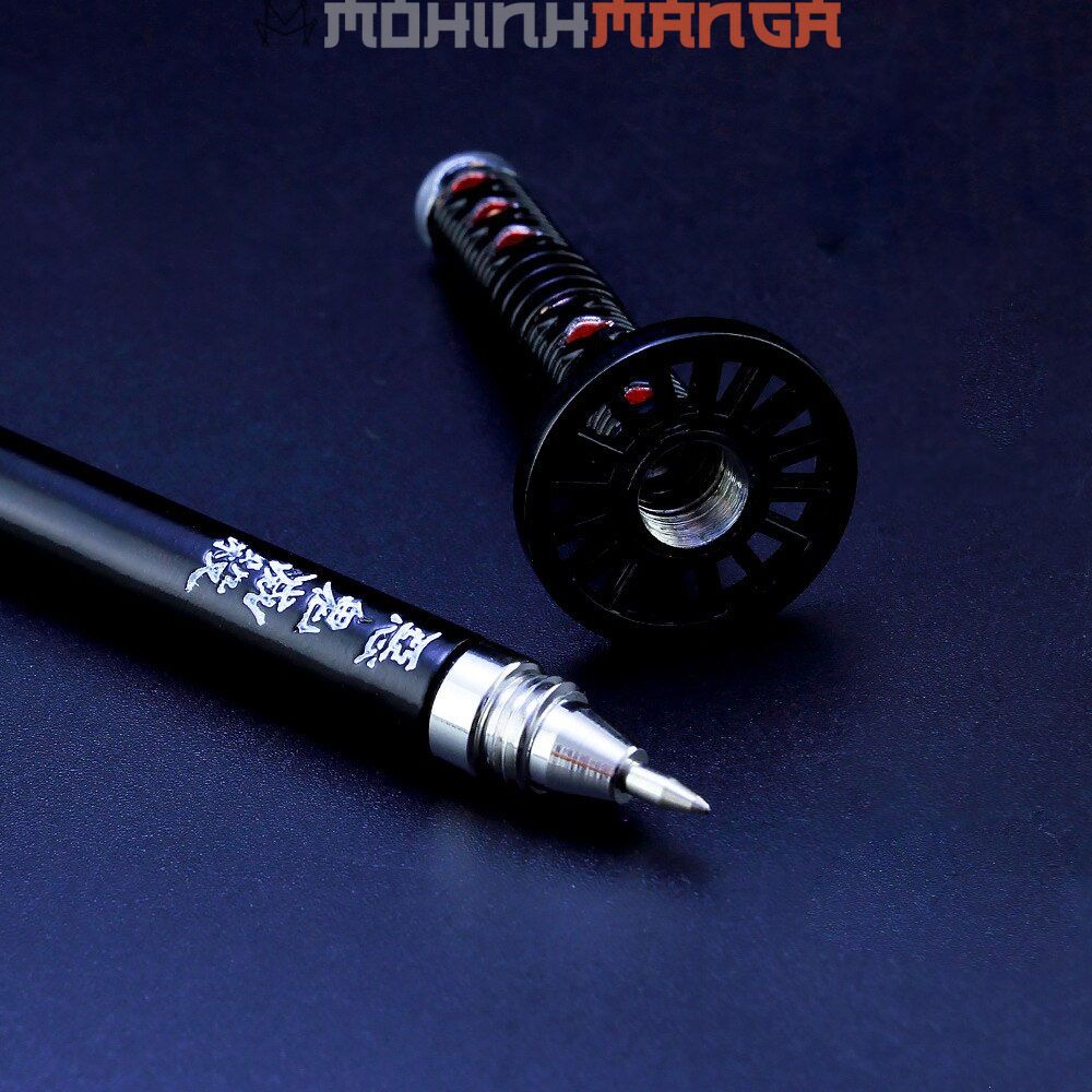 Bút viết mực hình kiếm Tanjiro Kamado V2 Kimetsu No Yaiba Thanh gươm diệt quỷ cứu nhân Demon Slayer Nezuko Zenitsu Giyuu