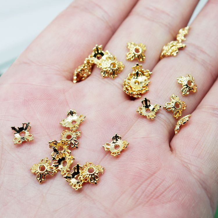Bộ 50 Giá Đỡ Mạ Vàng 18K Dùng Làm Trang Sức DIY