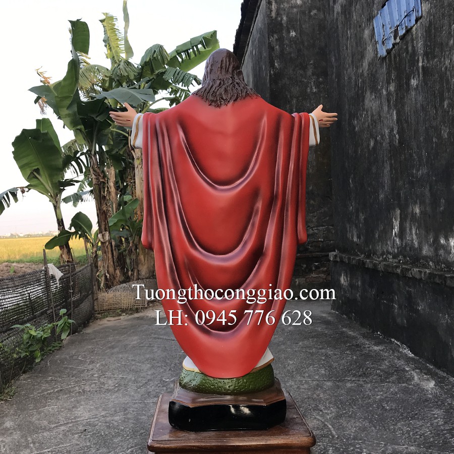 Tượng Chúa Kito Vua 80cm composite