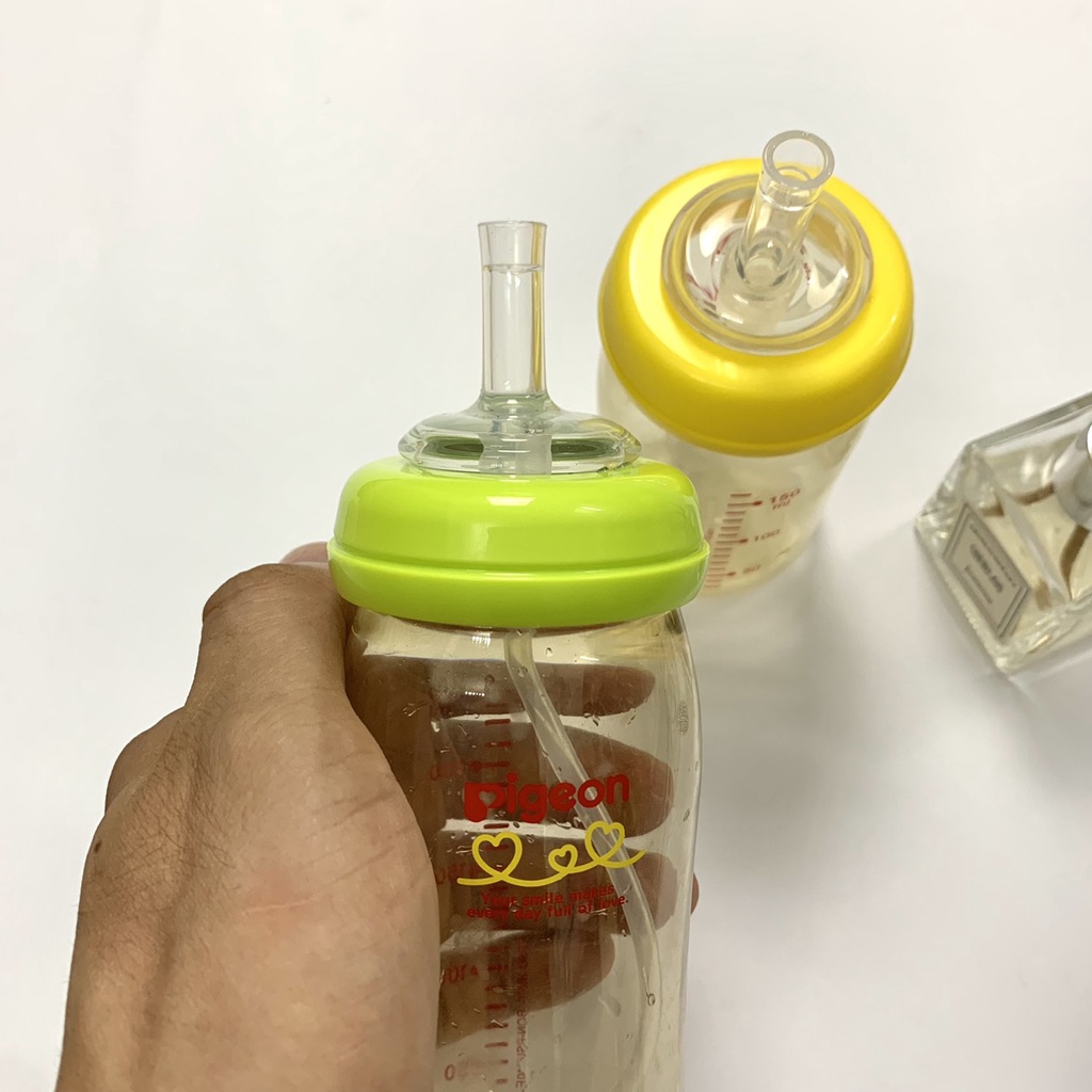 Bộ chuyển đổi bình sữa, Ống Hút Thay Thế Bình Sữa Cổ Rộng pigeon, Moyuum