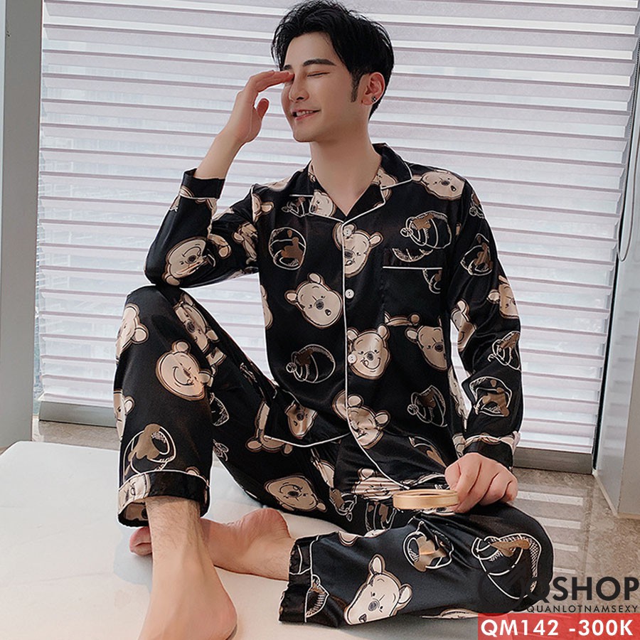 BỘ ĐỒ PIJAMA CON HEO NAM QM139 - QM141 - QM142