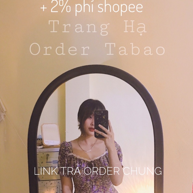 VÁY HOA TÍM NỮ TÍNH NHẸ NHÀNG[ TRẢ ORDER CHUNG]