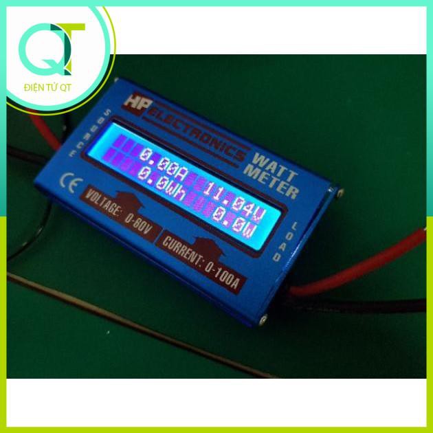 Đồng Hồ LCD Đo Dòng Volt Ampe Dc 0-100A 0-60V