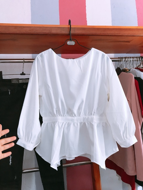 Áo peplum hàng thiết kế cực kỳ đẹp- hình thật shop chụp