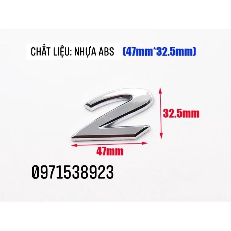 Logo MAZDA 323, 2, 3, 6 dán thân xe hàng cao cấp