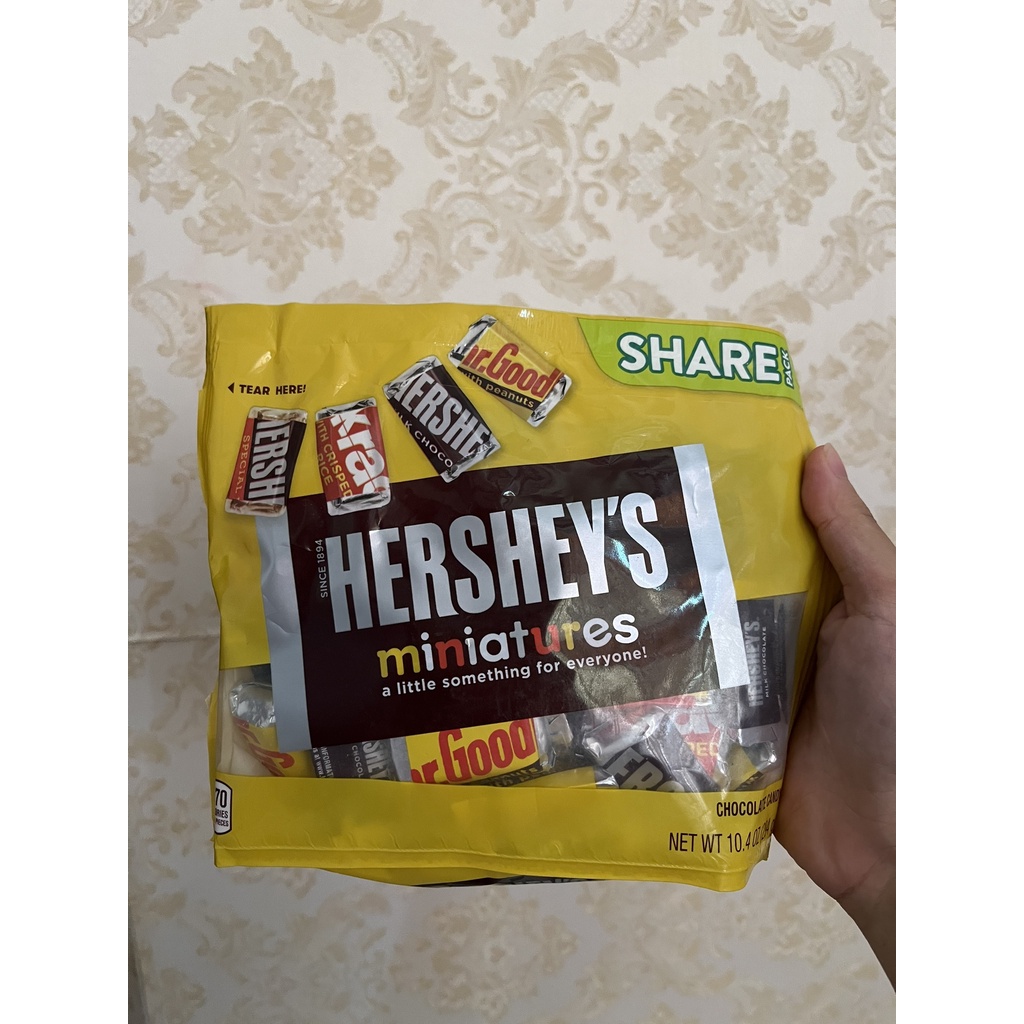 kẹo socola Hershey's 10.4OZ (294g) Mix 4 vị
