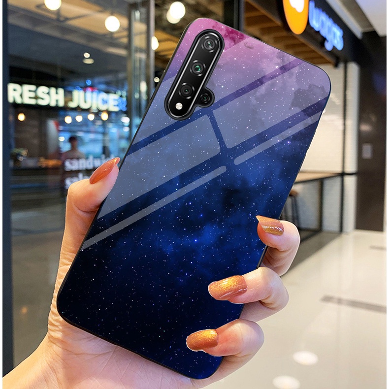 Ốp Lưng HUAWEI NOVA 5T Ốp kính bóng cao cấp Phi Hành Gia