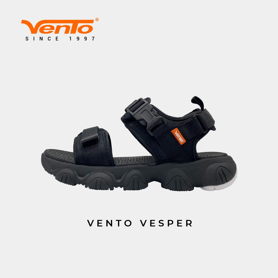 Giày Sandal VENTO CHÍNH HÃNG [MẪU MỚI 2023] VESPER - MÀU NÂU BE/ĐEN  [FULL SLZE 36-39] [SANDAL NỮ]