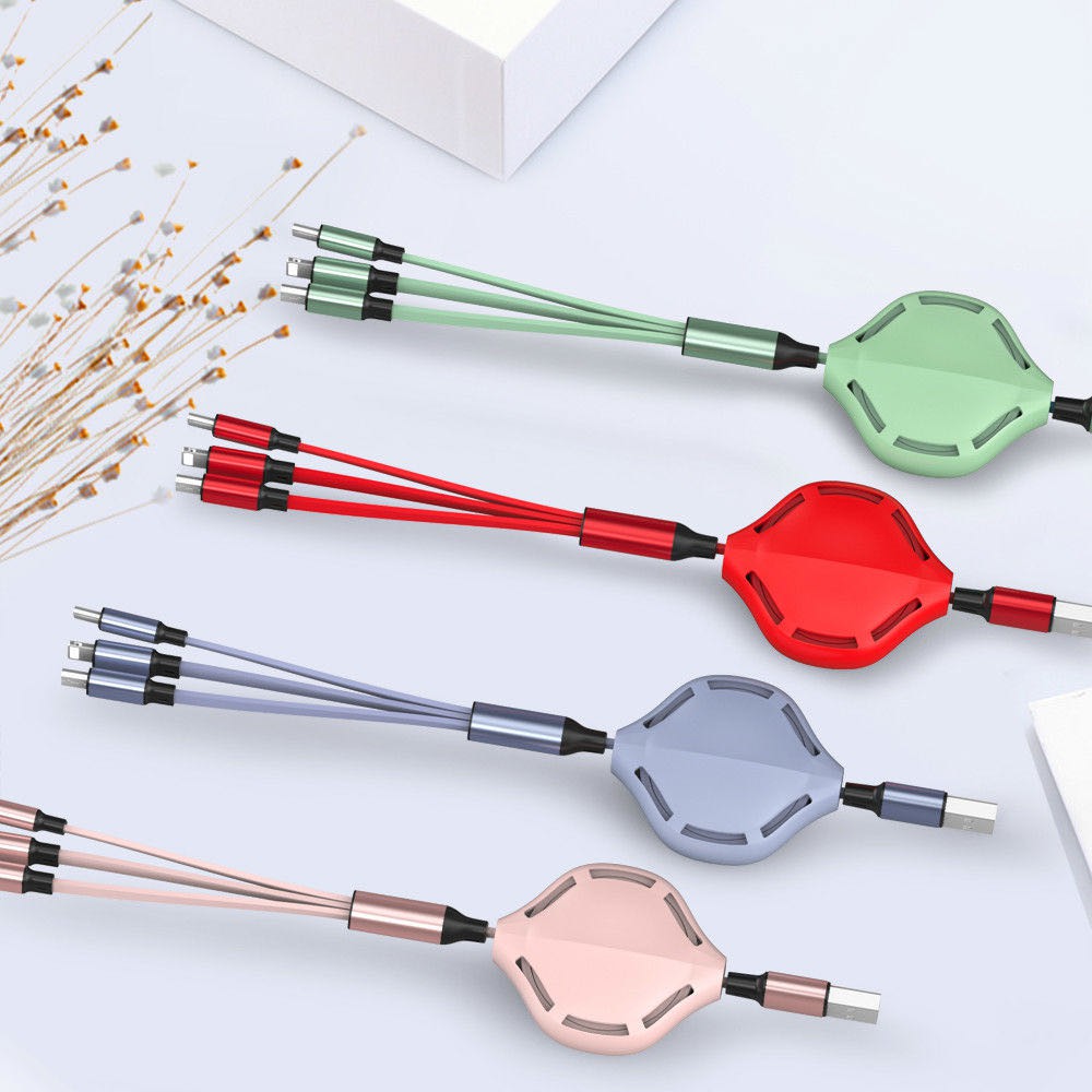 Dây Cáp Sạc Dữ Liệu Bằng Silicone Dành Cho Apple Android One