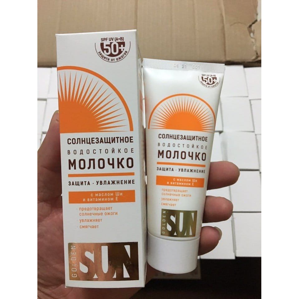 Kem chống nắng, trắng da Golden Sun Spf 50+