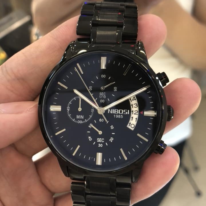 [XẢ HÀNG]_Đồng Hồ Nam NIBOSI 1985 Chính Hãng (Fullbox) Dây Hợp Kim Cao Cấp Không gỉ | BigBuy360 - bigbuy360.vn