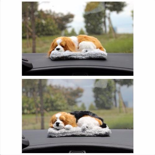 Túi Than Tre Hoạt Tính Khử Mùi Hình Chú Chó Bông Xinh Xắn Cho Xe Hơi