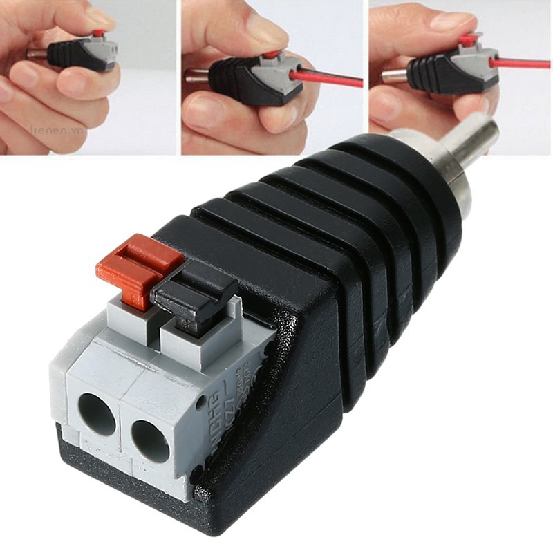 Giắc Cắm Chuyển Đổi Âm Thanh Từ A/V Sang RCA Chuyên Dụng