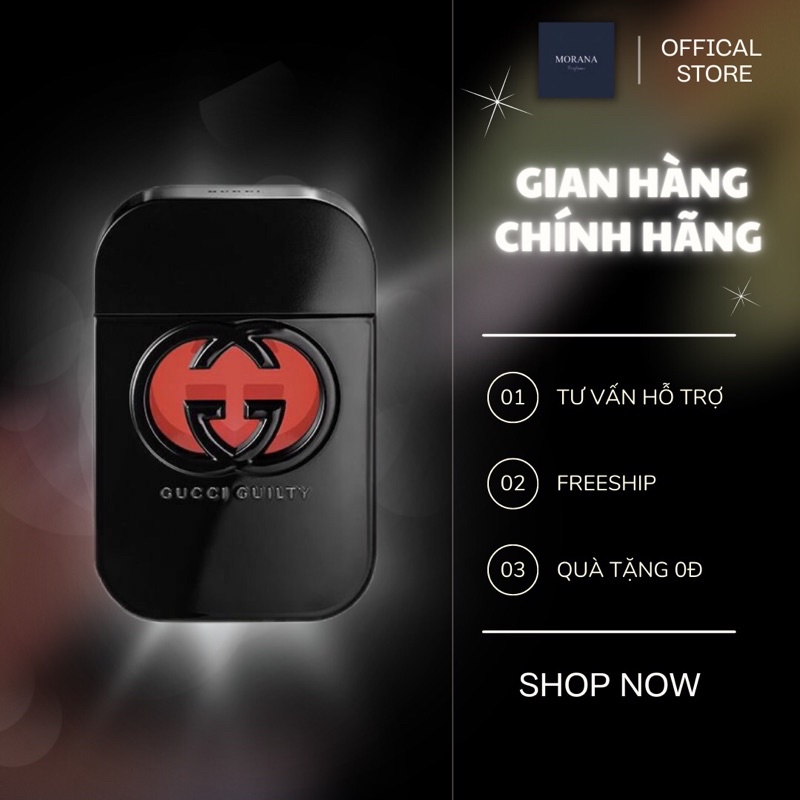 Nước hoa Gucci guilty black for woman chính hãng