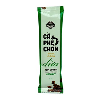 Cà Phê Chồn Hòa Tan Dừa - ONE COFFEE (10 Gói)