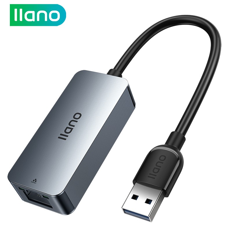 llano 2500Mbps USB Ethernet Adapter 2.5 Gigabit USB3.0 to Lan RJ45 Network Card