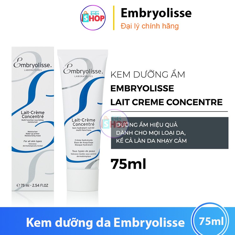 Kem dưỡng ẩm Embryolisse Phục Hồi Da Embryolisse Lait Creme Concentre 30ml/75ml ttshop