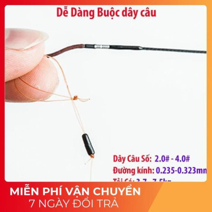 Dây trục câu đài buộc sẵn đầy đủ các kích thước, cước câu, DC-3