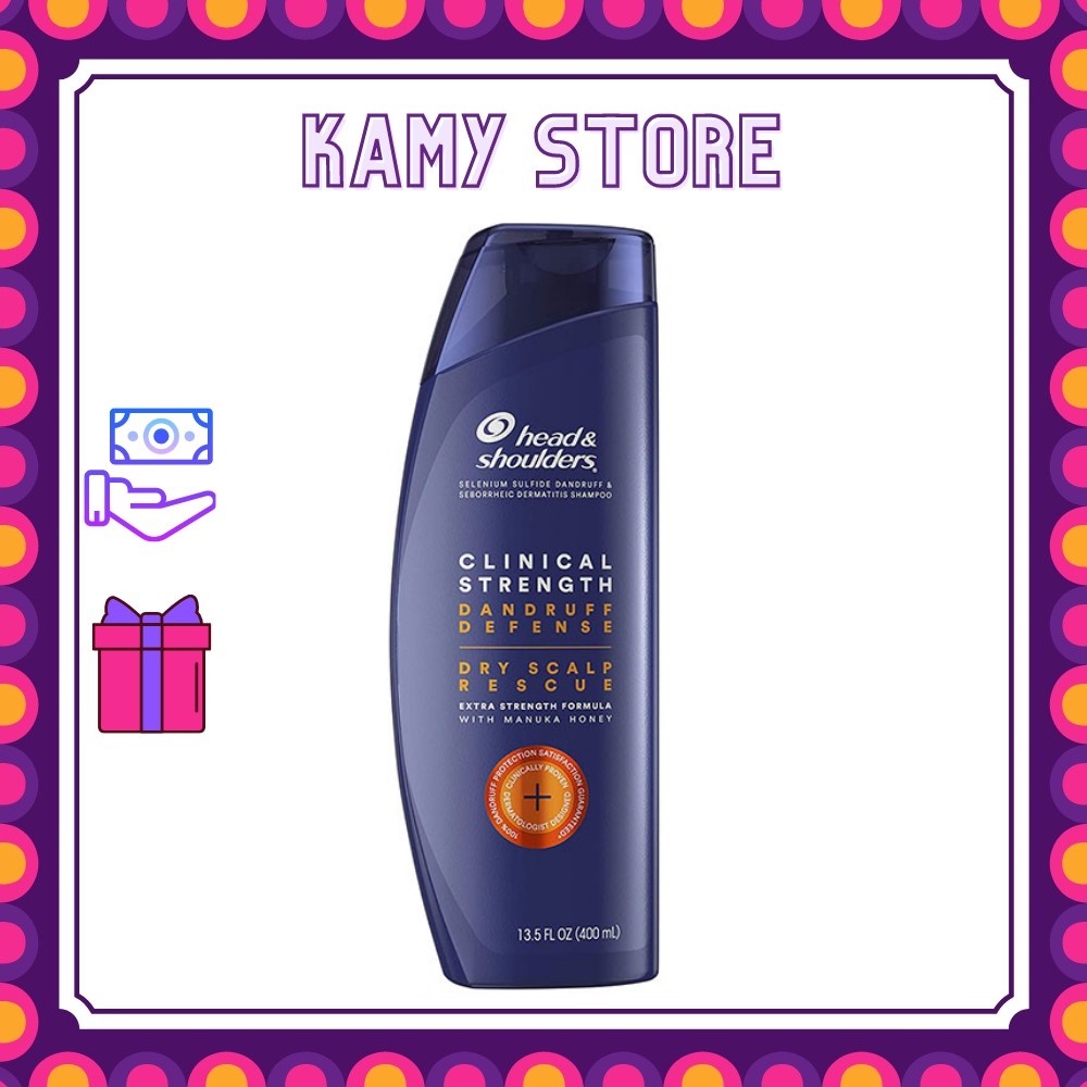 Dầu Gội Giảm Gàu Head &amp; Shoulder Clinical Strength Shampoo - Mẫu Mới